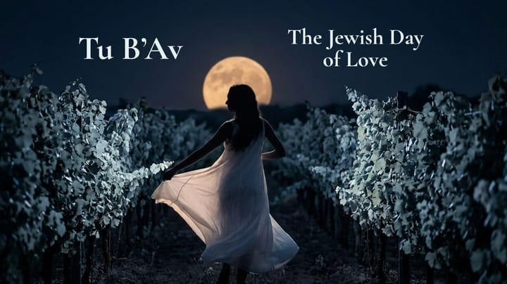 Tu B'Av — The Jewish Day of Love